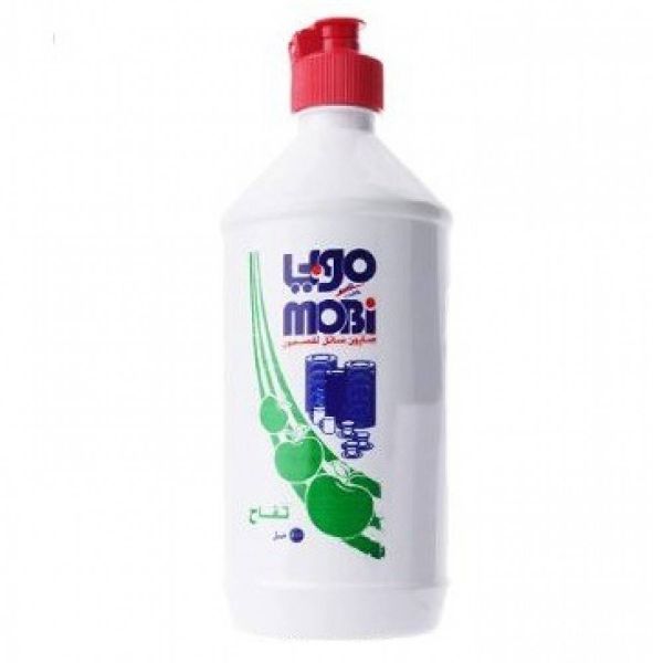 صورة كرتون موبي صحون 500مل اخضر تفاح 24 حبه