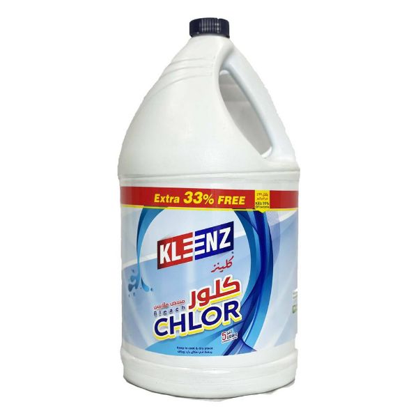 صورة كرتون كلينز كلور مبيض 5 لتر 4 حبه