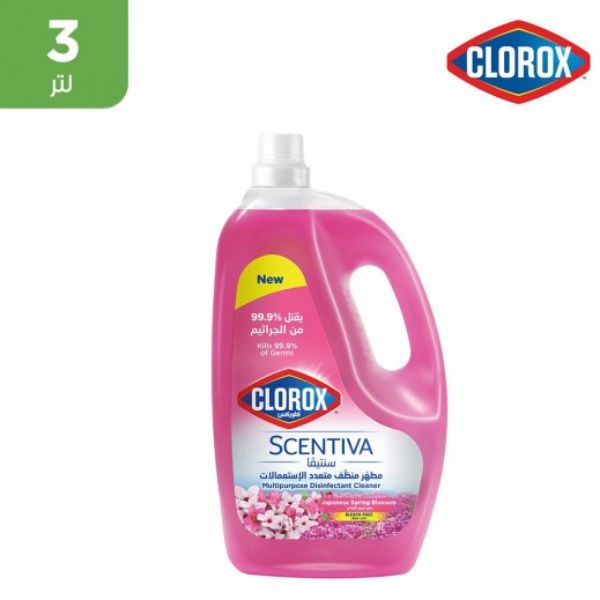 صورة كرتون مطهر كلوركس متعدد سنتيفا 3 لتر 4 حبه