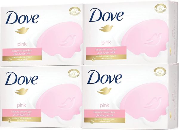 صورة كرتون صابون دوف قالب 125جرام زهري سعودي 72 حبه