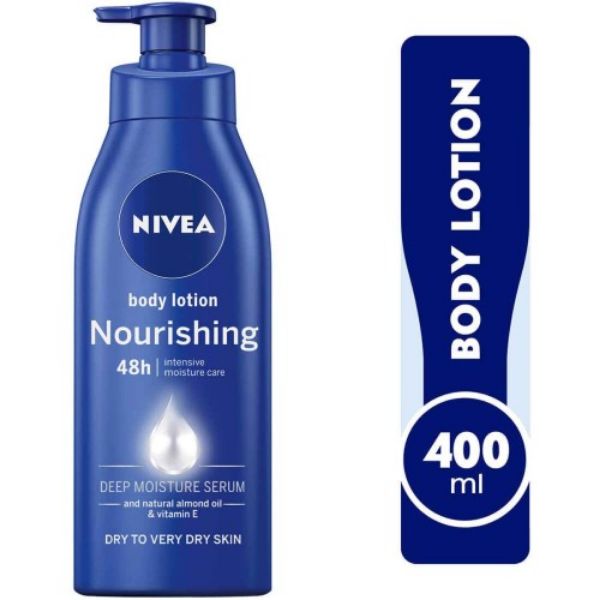 صورة لوشن نيفيا 400مل كاكاو للبشرة الجافة شد 1د (حبه 12)