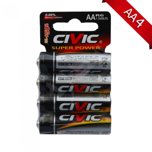 صورة كرتون بطاريات سيفك اصبع شد4 طويل AA 300 حبه