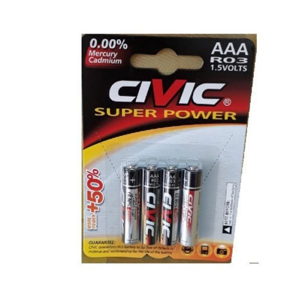 صورة كرتون بطاريات سيفك اصبع 4حبه AA 360 حبه