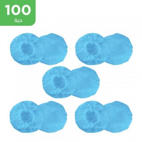 صورة كرتون غطاء راس ازرق 100حبه 10 حبه