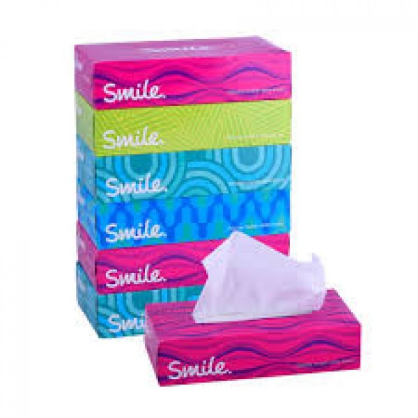 صورة كرتون مناديل سمايل 6*6 6 حبه