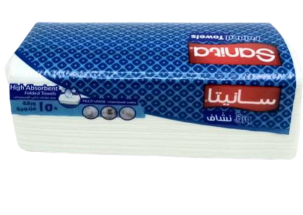 صورة كرتون مناديل سانيتا سوبر تاول150*24 24 حبه