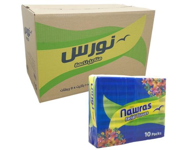 صورة كرتون مناديل نورس فلة 5*10 5 حبه