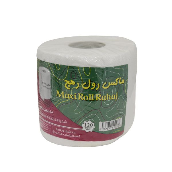 صورة كرتون مناديل ماكس رول اتوكت 120متر نابكو 6 حبه