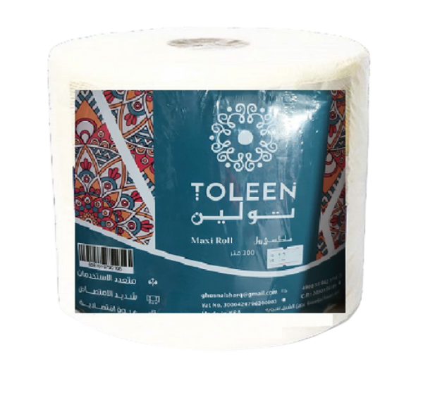 صورة كرتون مناديل ماكسي رول هومي 300متر 6 حبه