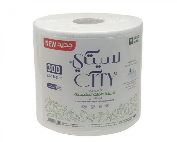 صورة شوال مناديل سيتي رول 300متر شد6 6 حبه