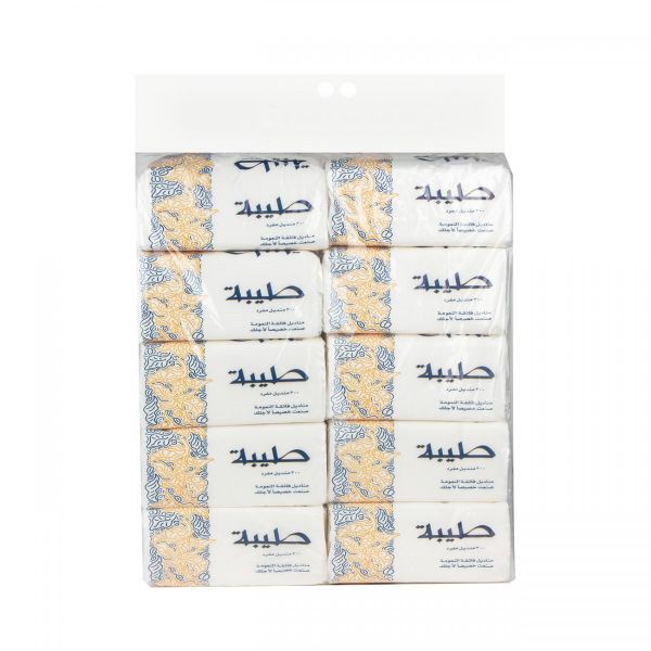 صورة شوال مناديل طيبة 300منديل مفرد 5*10 5 حبه