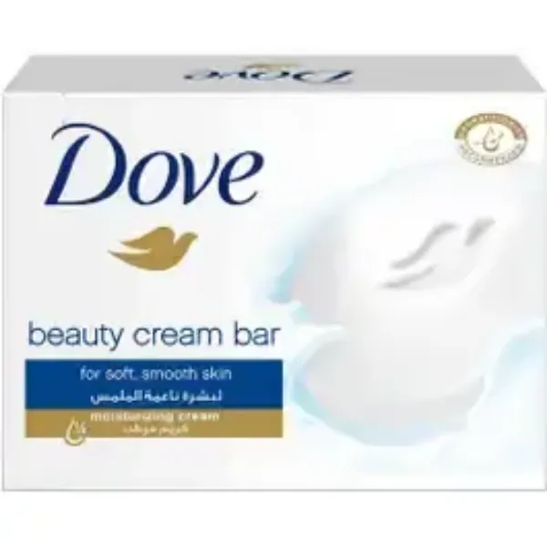 صورة كرتون صابون دوف قالب 125جرم ازرق سعودي 72 حبه