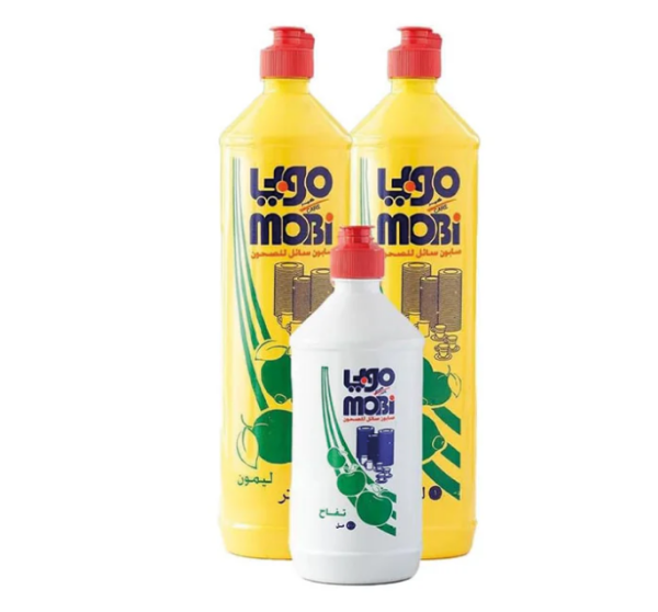 صورة كرتون موبي صحون 1+1+0.5 لتر مشكل 6 حبه