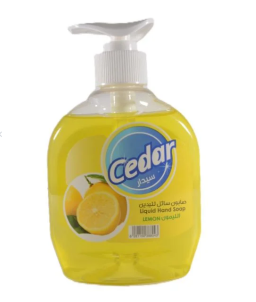 صورة كرتون سيدار صابون يد 300 ملي ليمون 24 حبه