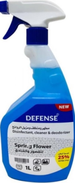 صورة كرتون ديفنس منظف الحرمين بخاخ 1لتر 12 حبه