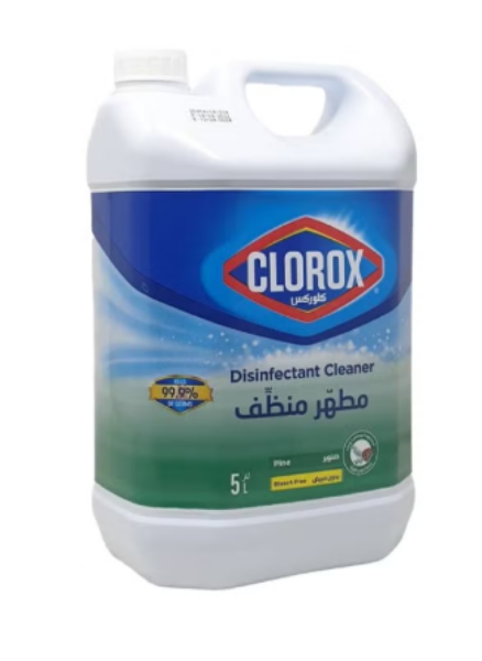 صورة كرتون مطهر كلوركس 5لتر صنوبر 3 حبه