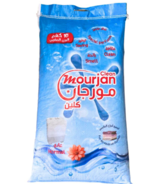 صورة شوال صابون بودرة مورجان كلين ازرق 10 كيلو شد 1