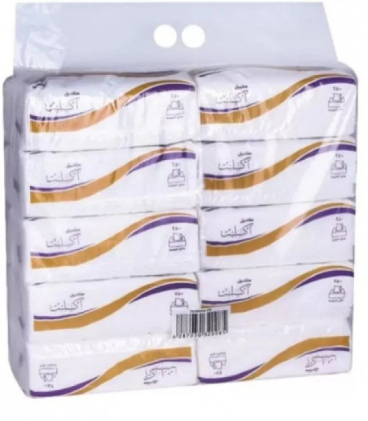 صورة شوال اكسلنت 250 منديل مفرد 5*10 5 حبه