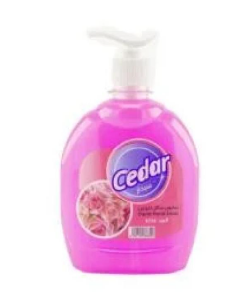 صورة كرتون سيدار صابون يد 300 ملي ورد 24 حبه