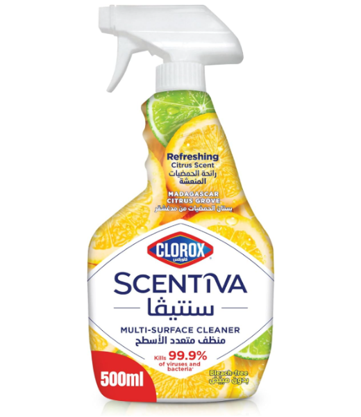 صورة كرتون مطهر كلوركس سنتيفا  500 مل 12 حبه