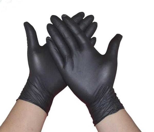 صورة كرتون كفوف يو2 L70ح اسود 10 حبه