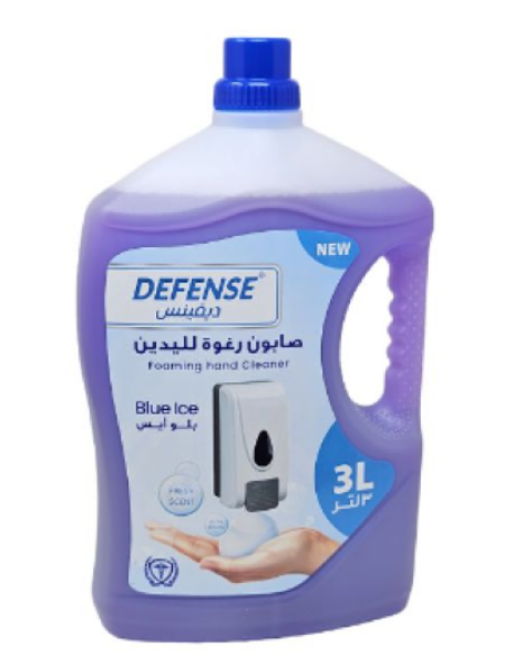 صورة كرتون صابون رغوة ديفينس 3 لتر 6 حبه