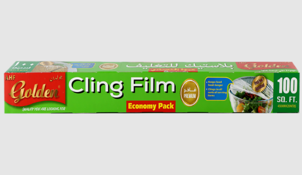 صورة كرتون تغليف جولدن 100قدم 45سم 24 حبه