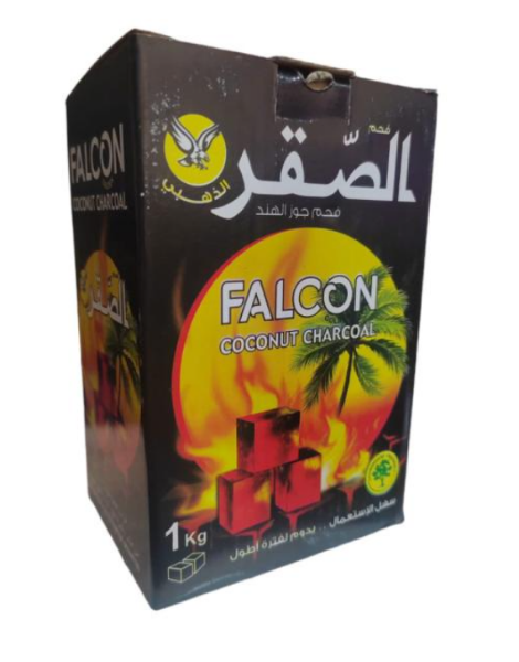 صورة كرتون فحم الصقر 1كجم 20 حبه