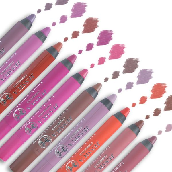 صورة جيسيكا مجموعة أحمر الشفاه طويل الأمد موديل GR-0033