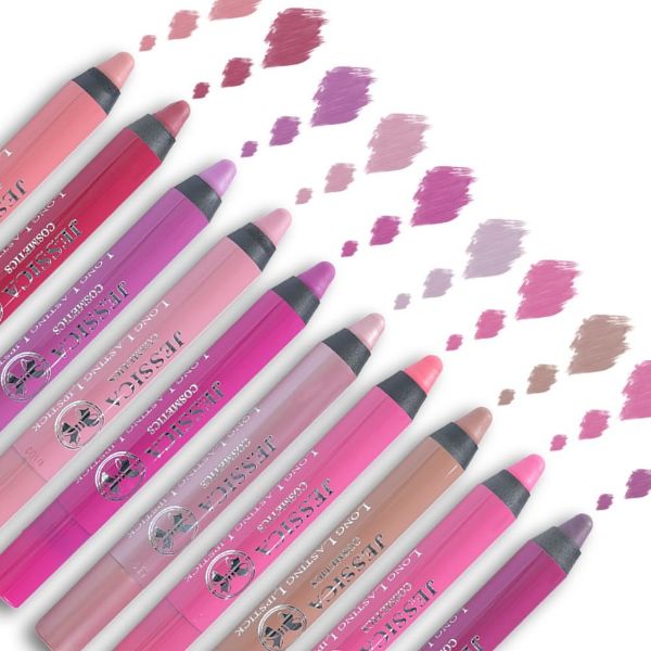 صورة جيسيكا مجموعة أحمر الشفاه طويل الأمد موديل GR-008