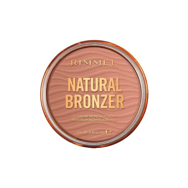 صورة ريميل لندن بودرة تسمير طبيعية 001 صن لايت - 14 جم