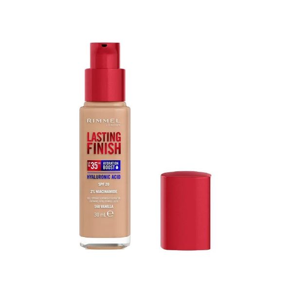 صورة ريميل لندن كريم اساس لاستنك فنش رقم 160 فانيليا - 30 مل