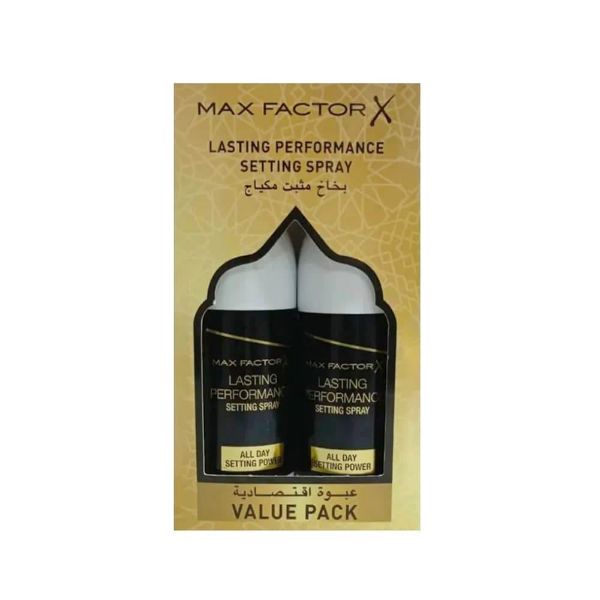 صورة ماكس فاكتور لاستنج برفورمانس بخاخ مثبت مكياج عبوة اقتصادية 2 قطعة